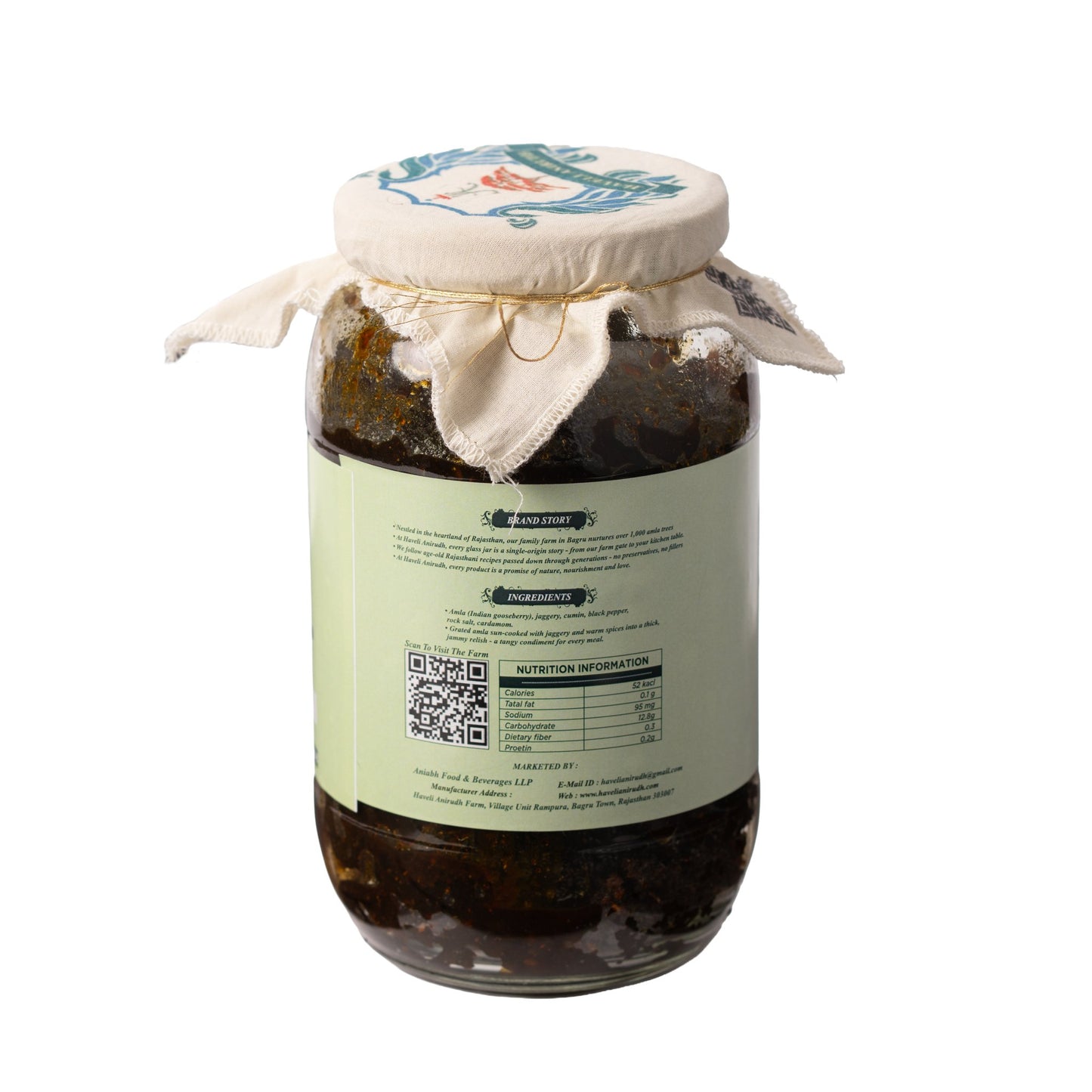 Amla Chunda ingredients and nutrition facts