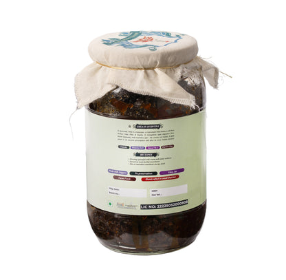 Haveli Anirudh Amlaprash Gur | Farm-Made Amla Health Preserve | Awla, Jaggery & Desi Ghee | Chyawanprash-Inspired | No Preservatives | Daily Immunity | Glass Jar