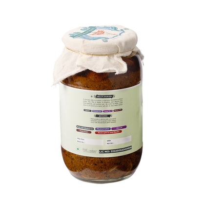 Haveli Anirudh Amla Pickle | Farm-Grown Awla in Cold-Pressed Mustard Oil | Traditional Rajasthani Achar | No Preservatives | Homemade Style | Glass Jar