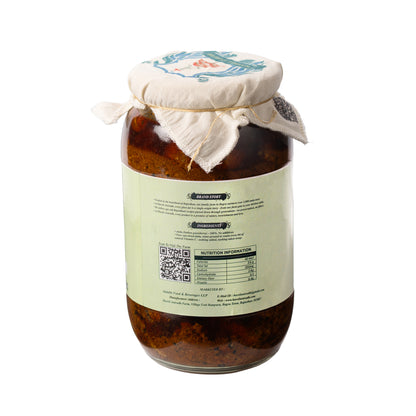 Haveli Anirudh Amla Pickle | Farm-Grown Awla in Cold-Pressed Mustard Oil | Traditional Rajasthani Achar | No Preservatives | Homemade Style | Glass Jar