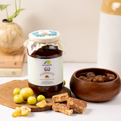 Haveli Anirudh Amla Murabba – Whole Amla in Jaggery | No Refined Sugar
